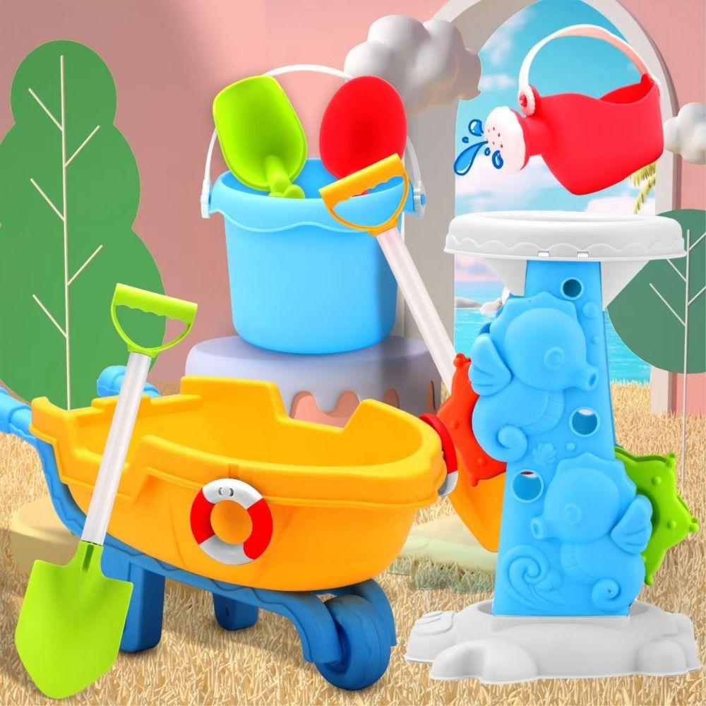 1 Set Plastic Beach Sand Play Toys Snow Shoveling Sand Molds Tools  Sand Beach Game