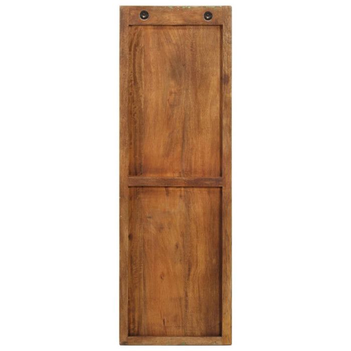 VidaXL Porte-manteau mural 2pcs 36 x 3 x 110cm Bois massif de récupération
