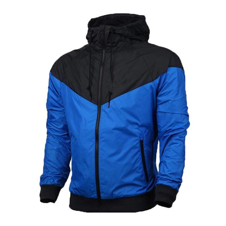 Frühling Herbst Jacke männer Slim Mantel Langarm Sport Mantel Freizeit Zipper Dünne Windjacke