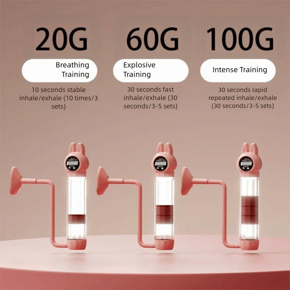 Adjustable Resistance Lung Capacity Expander Deep Breathing Breathing Training Device  Men/ Women