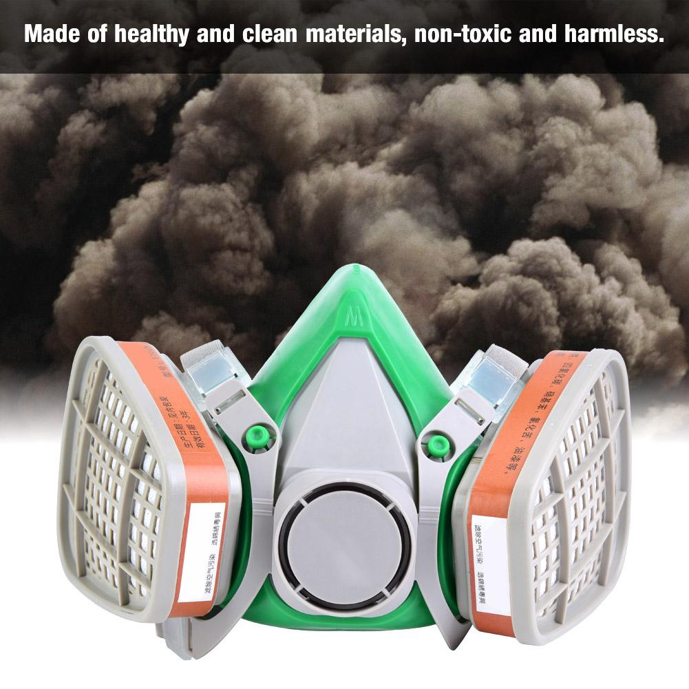 New Multifunction Respirator Chemical Gas Mask Safety Dust Proof Filter