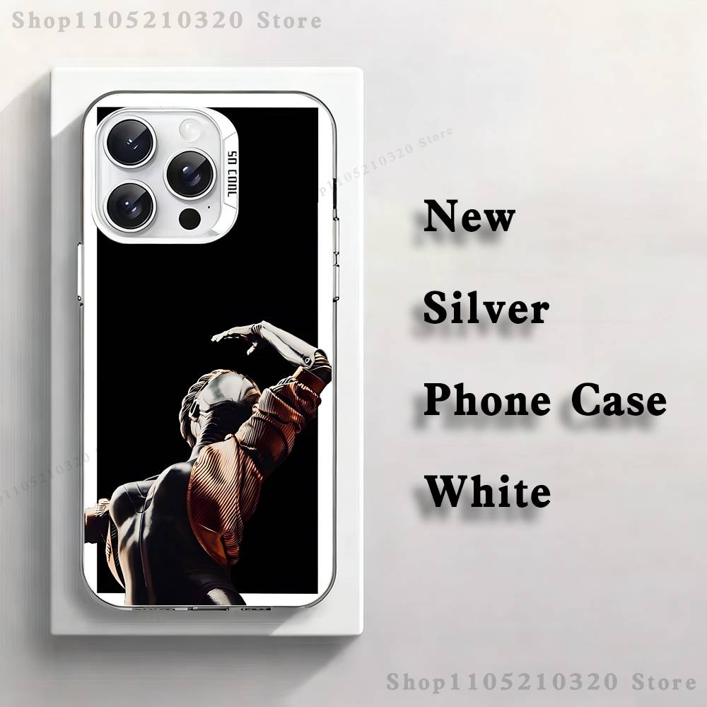 

Game A-Atomic H-Heart Phone Case For iPhone 17,16,15,14,13,12,11,Pro,Max,Plus,Mini,XS,SE Anti Fall White Matte Hard Bumper iPhone16plus