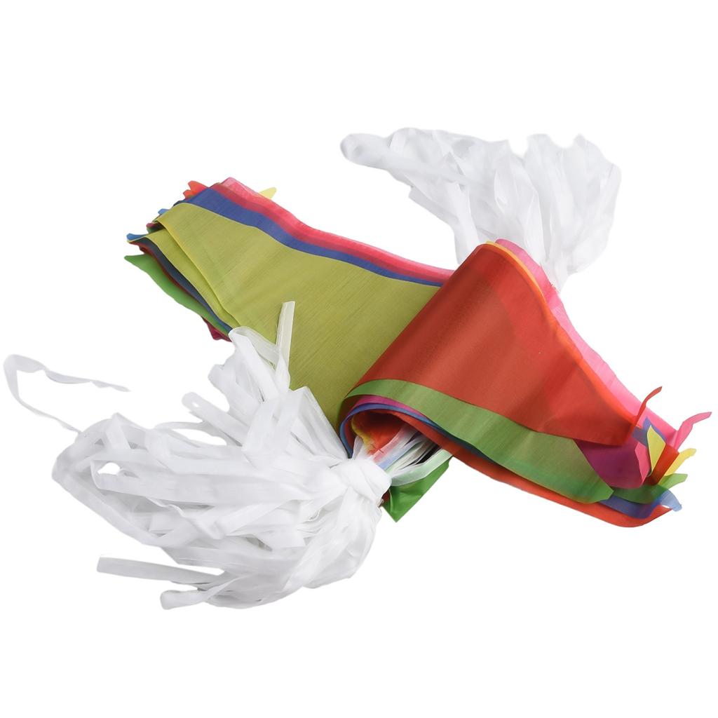 Dreiecksflaggen Leicht zu Reinigen Groß 14*21CM Außendekor