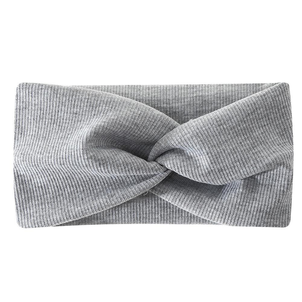 Bohemian Sports Wide Headband Threaded Cotton Cross Yoga Sports Stretch Headband