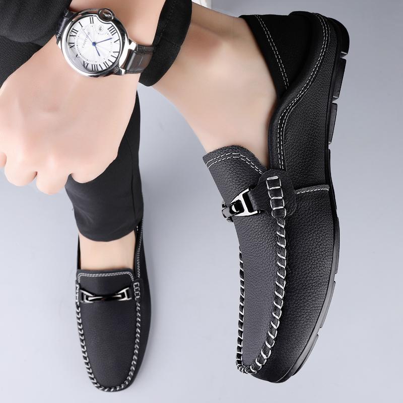 Luxusmarken Slipper Mode Spitzschuhe Herren Slipper Offiziell Hochzeit Hochzeitsschuhe Party Ballerinas Marineblaue Slipper Herren Schwarz