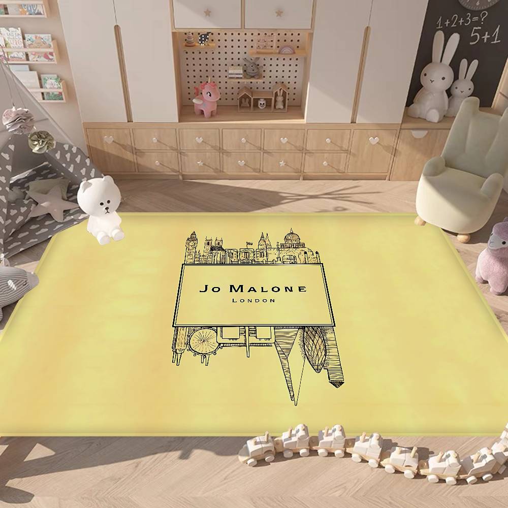 J-Jo M-Malone LOGO Kitchen Mat Cheaper Anti-slip Modern Living Room Balcony Printed Modern Home Decor