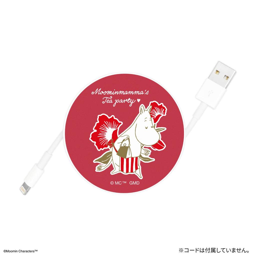 Gourmandies Moomin Tea Cord Reel Case Moominmamma [Moominmamma's Party] MMN-151A