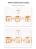 Montessori Sensory Integration Math Learning Sticks: Wooden Peg and Matching Board Toy for Early Education