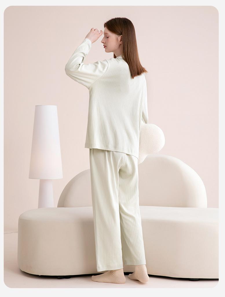 Fenteng Women's Pure Cotton Sleepwear Set