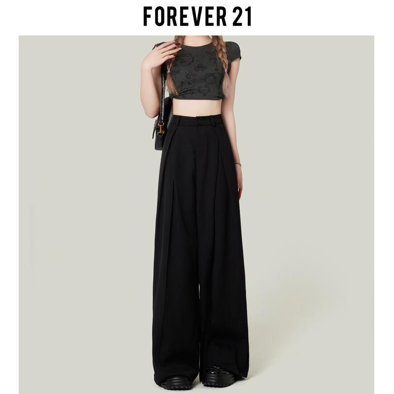 

Forever 21 Women s Grey Slim Straight High Waisted Suit Pants Extra Large чёрный