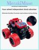 Drive Four Wheel Inertia Stunt Off Road Vehicle Model Child Toy Car Gift Holiday