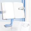 Collapsible Desktop Books Holders Sturdy Plastic Multi Position Reading Stand For Office School Ergonomics