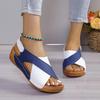 Fashion 2024 New Fashion Sandals Women Outdoor Lightweight Casual Beach Sandals Thick Sole Non-Slip Wedges Sandals Women Shoes for Women