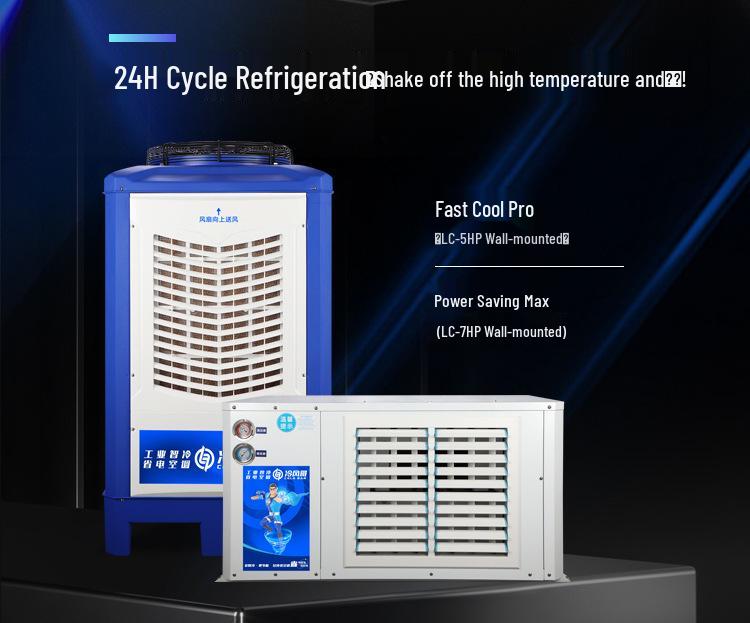Industrial 5 HP Energy-saving Wall-mounted Air Conditioner for Workshops and Canteens