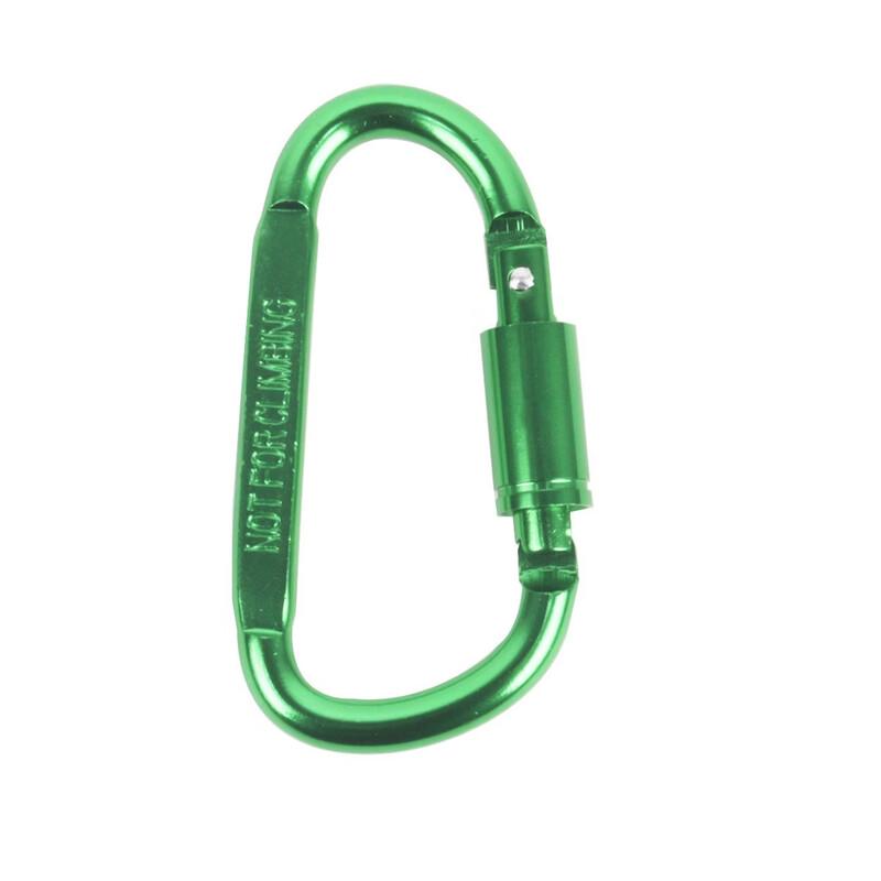 

Diren D-Shaped Aluminum Carabiner Quick Hooks (6-Pack)