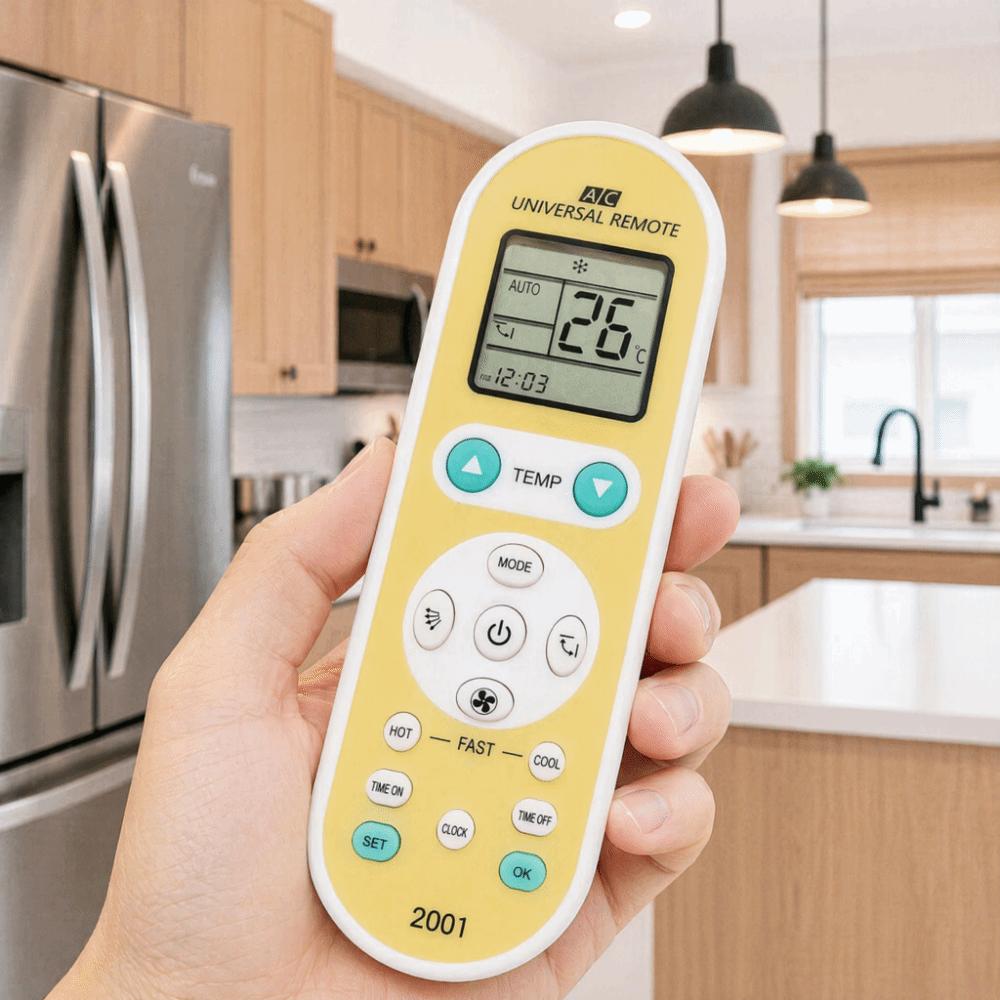 Easy Setup Universal AC Remote Controller Portable Air Conditioning Remote Household Use