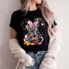2026 New Mouse Pattern Womens Crew Neck Printed Tshirt Christmas Gift Tshirt