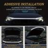 LED Daytime Running Light Scan Starting Car Hood Atmosphere Light Strip 180CM Waterproof Auto Exterior Decorative Ambient Lamp