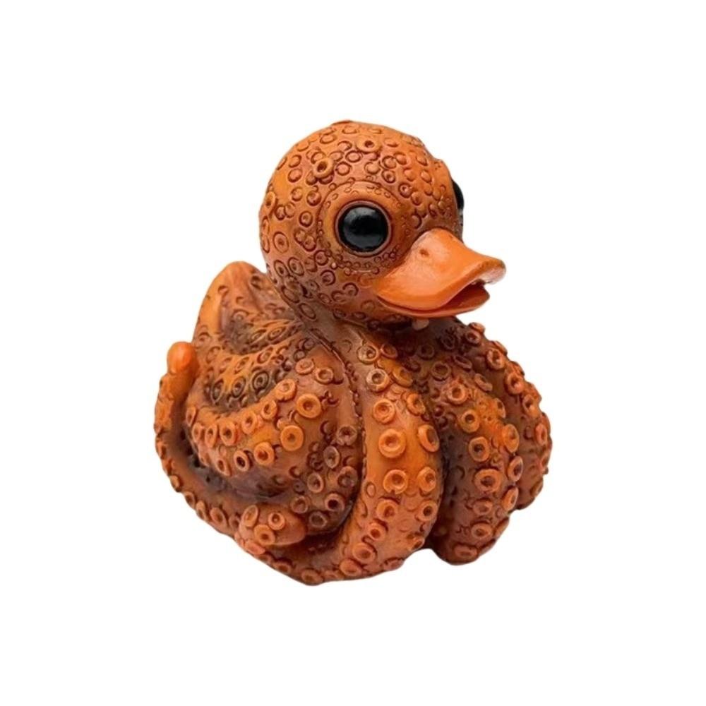 Seal Marine Organisms Statue Dolphin Devilfish Turtle Duck Figure Whale Shark Sea Creature Duck Desktop Ornament Festive Event