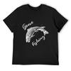 Gone Fishing T-Shirt Vintage Graphic Tee Graphics Essential T Shirt T-shirt Men