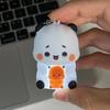 3 Voice Messages Bubu Dudu Voice Toys Cute Design Night Light New Bubu Dudu Keychain
