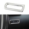 Stainless Steel Trip Reset Button Trim Frame for Nissan X-trail T32 2014-2021 LHD Dashboard Light Adjustment Switch Bezel Cover