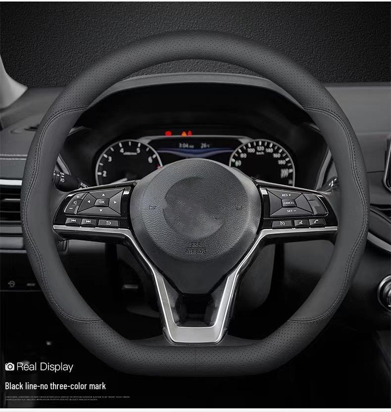 Vier Jahreszeiten Universal Lenkradbezug - Klassisch, stilvoll und reißfestes Autoinnenraumzubehör.