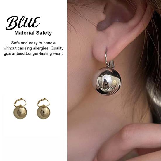 Stylish City Earrings 1 Pair Ball Dangle for Women Metal