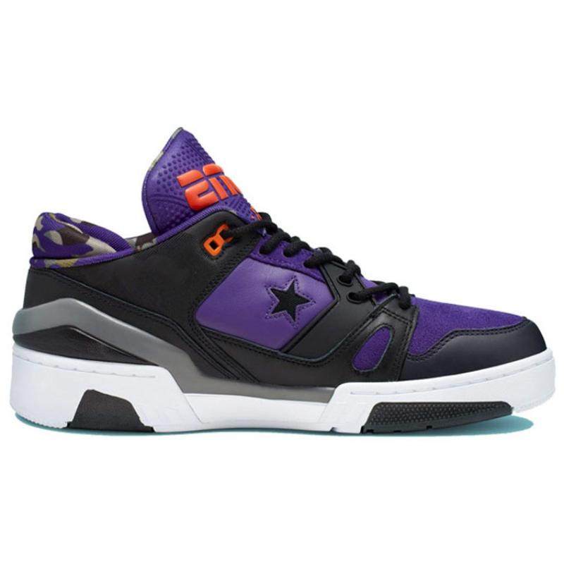 Converse ERX 260 Sporty Comfort Low-Top Vintage Basketball Shoes Unisex Black and Purple