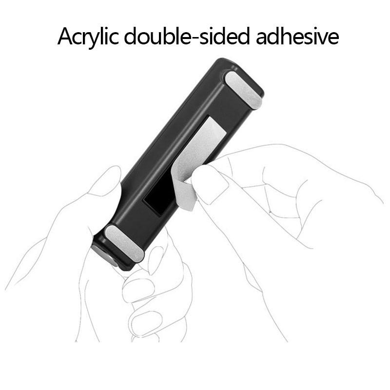 Auto Luminous Parking License Plate Stickers Hidden Phone Number 3D Car Styling Interior Accessories