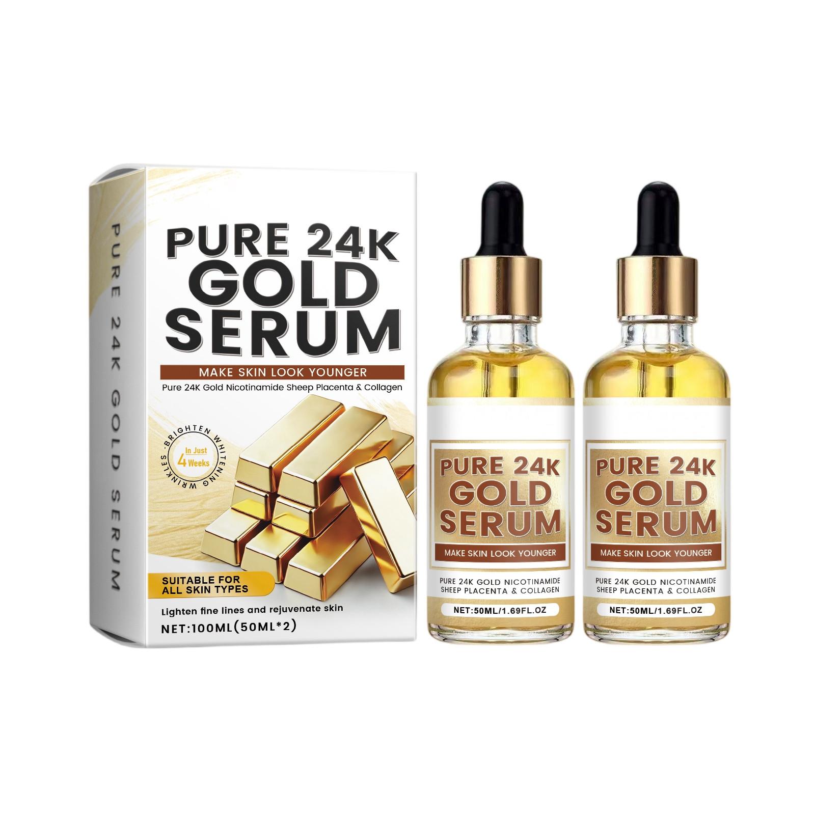 

Прозрачная укрепляющая жидкость, антиоксидант, осветляет тусклые морщины, укрепляющая жидкость, уход за чувствительной кожей, покраснения, длительное увлажнение, 100 мл One Size золотой