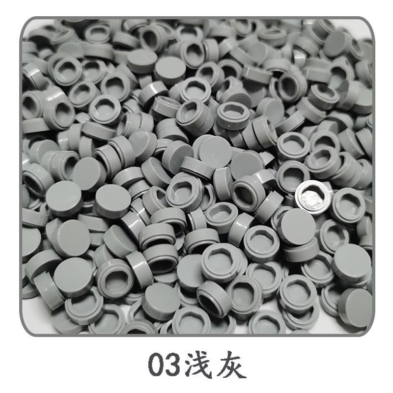 

900 шт. 52 цвета Городские строительные блоки Плоская плитка 1x1 Круглые кирпичи Сделай сам Просвещающие блоки Детали 98138 Блоки для детей Мальчиков Девочек 900 pieces