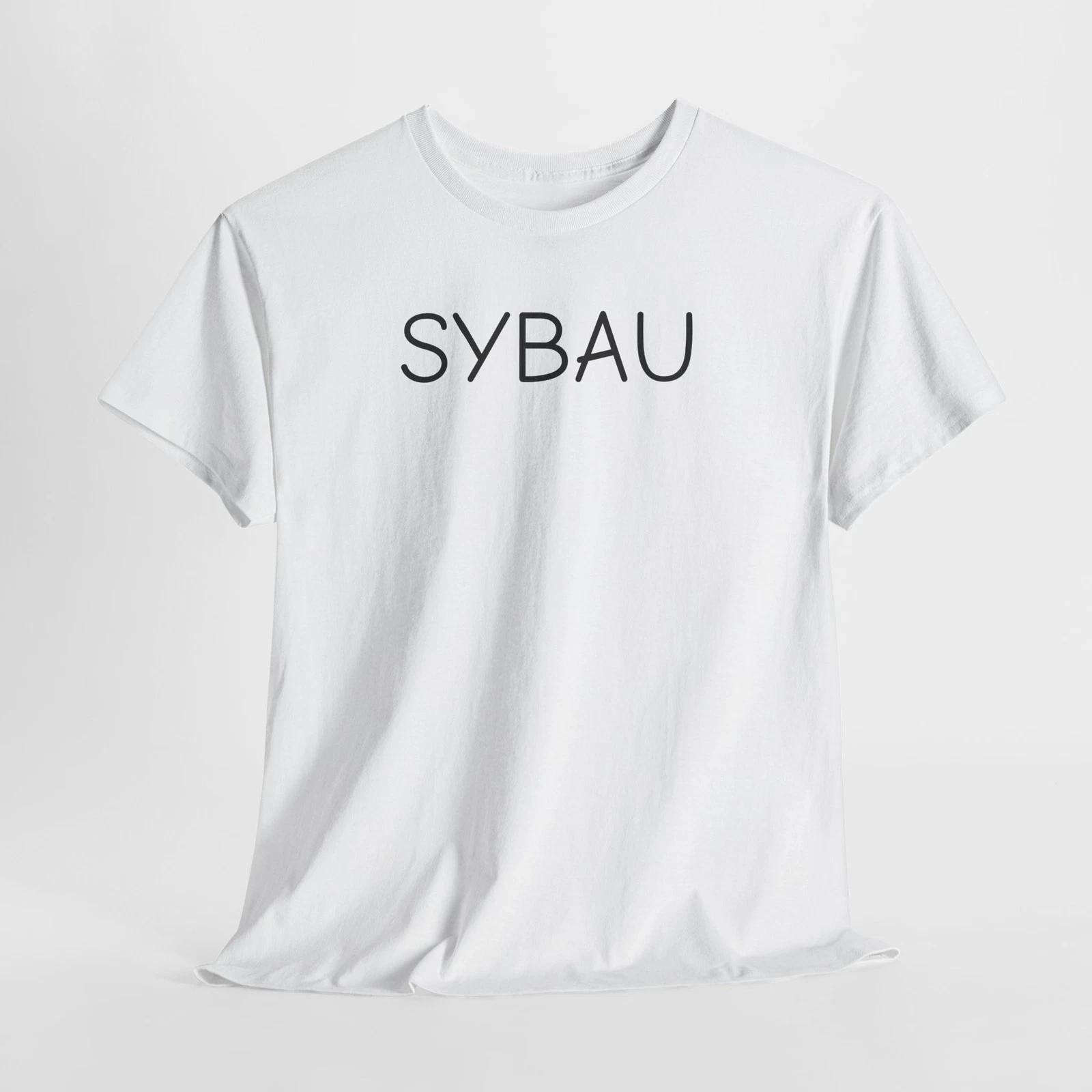 

SYBAU Graphic Tee, Unisex T-Shirt for Adults, Funny Sarcasm Shirt, Shut Your 3XL