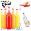 MONOPOL 1L Bottle Glass Bottles FOR VODKA ALCOHOL LIQUEURS JUICE