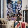 Anime Attack On Titan Τελική Σεζόν Anime Ταπετσαρία Hippie Λουλούδι Χαλιά Τοίχου Διακόσμηση Εστίας Κρέμασμα Τοίχου Διακόσμηση Σπιτιού