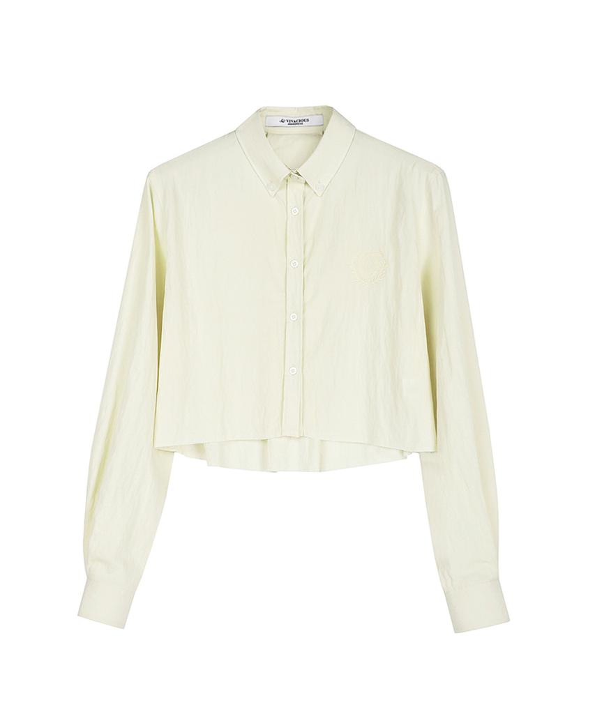 AVANDRESS Solid Mu Shirt Mint