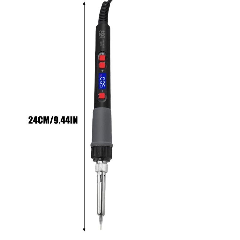 Electric Soldering Iron Welding Tool Ceramic Heater Welding Solder Rework Station Repair Heat Pencil Portable Soldering
