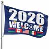 World Cup Flag 2026 American Canada Mexico Host Country Football Supporters Banner, Soccer Merchandise Decorations Accessories,Great Soccer Fans Gift