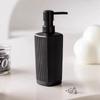 340ml soap dispenser Black ceramic hand sanitizer bottle bathroom shower gel press bottle lotion sub bottle bathroom accessories
