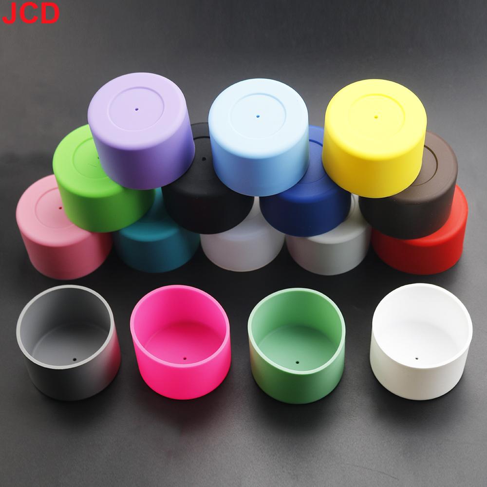 JCD 6cm Diameter Food Grade Silicone Sleeve For Glass Water BottleHeat Resistant Protective Anti-Slip Cup Silicone Belly Band