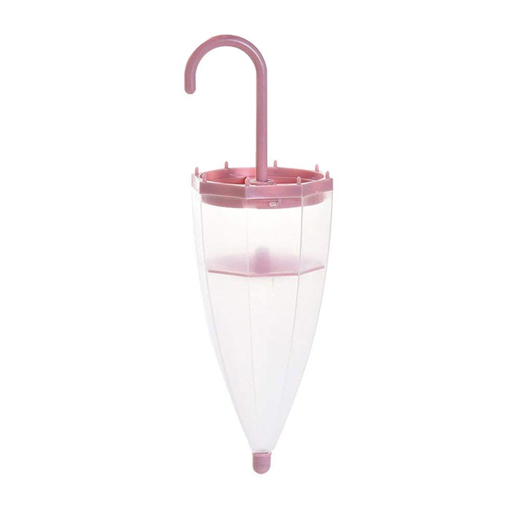 

New Wardrobe Hanging Dehumidifier Damp Trap Umbrella Shape Air Moisture Mildew Absorb Household Products рожевий