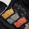 Retro Anti Pressure PU Leather Sunglasses Storage Bag Protective Sleeve Spectacle Case Glasses Case
