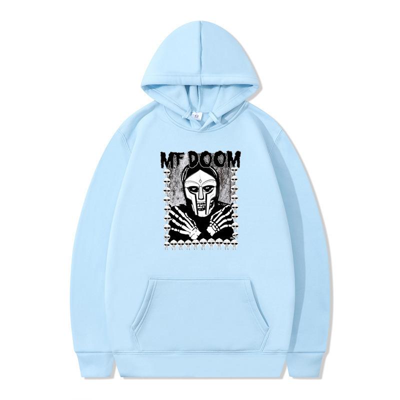 Autumn and Winter New Cartoon Print Loose Top Fashion Casual Hooded Sweater Men's and Women's Clothing