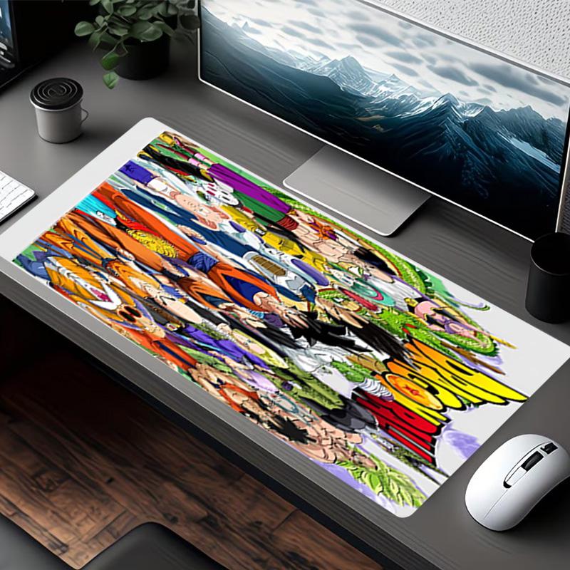 DRAGON BALL Print Mouse Pad, for Keyboard Pad Laptop PC Mat for Office Home Use, Desk Decor, Perfect Birthday Gift for Gamers