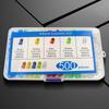 500Pcs LED Light-Emitting Diode Red Yellow Blue Green White 5MM Luminous Diode Assorted Kit LED for DIY Electrical Maintenance