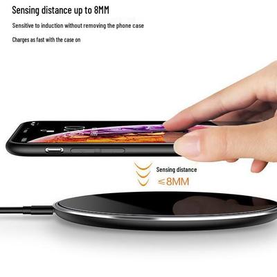 Ultra tenká 15W rychlonabíjecí bezdrátová nabíječka pro Apple a Android