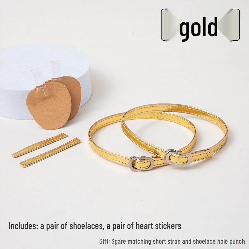 Non-Slip High Heel Strap with Suede Matte Finish - Secure Tie-Up Buckle Design