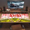 VfB Stuttgart Druck Kissen Rutschfest Laptop Tablet Großes Mauspadd XXL Matte Mini-PC Spielmatte Mit Verriegeltem Rand