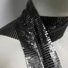 Metal Long Chocker Full Sequins Flickering Nightclub Lady Bridal Wear