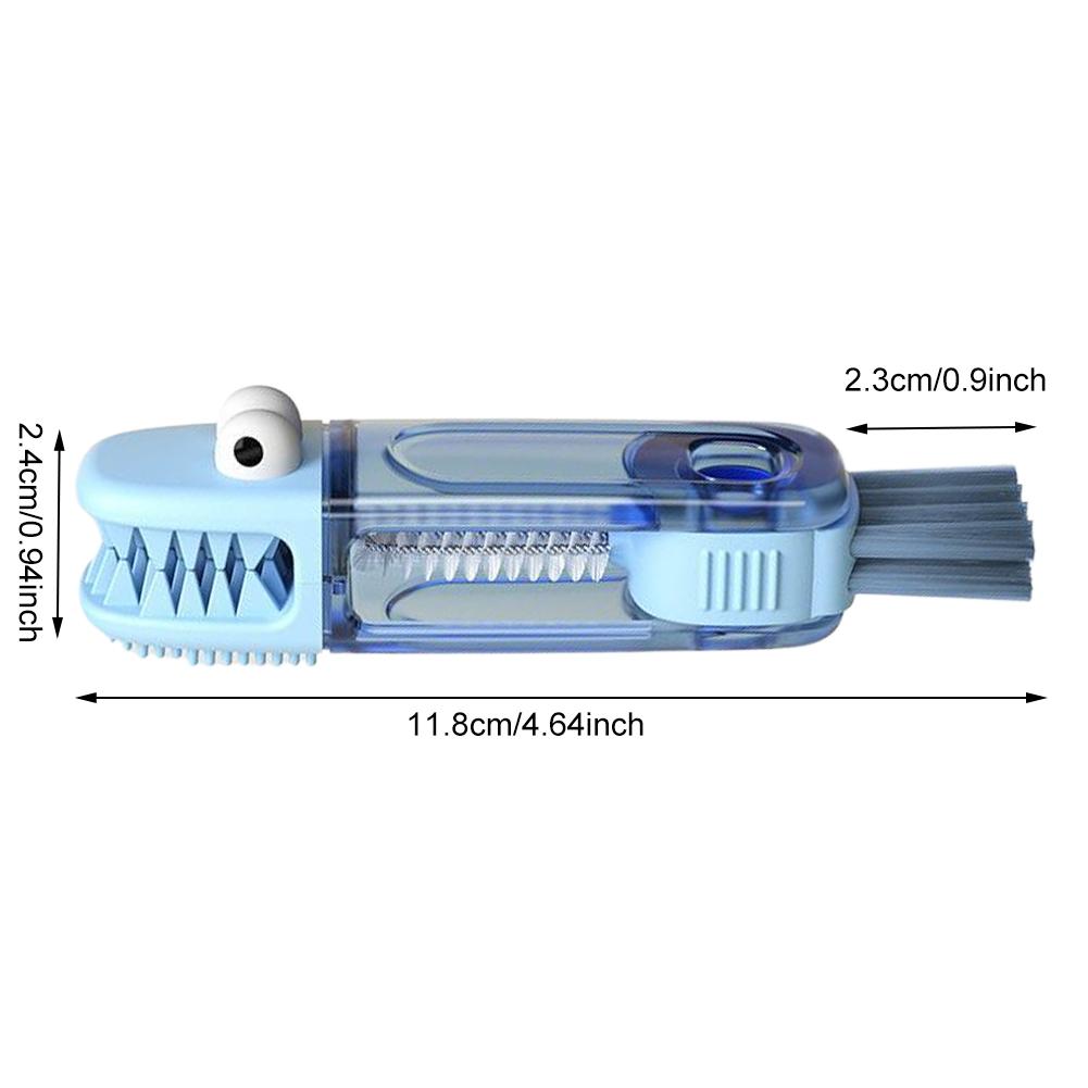 3 In 1 Multifunctional Cleaning Brush Tiny Bottle Cup Lid Detail Brush Straw Cleaner Tools Household Kitchen Cleaning Tool